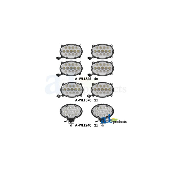 Light Kit, LED, 8 Lights 0" x0" x0"